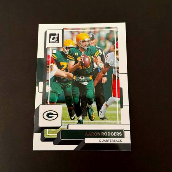 Aaron Rodgers: Green Bay Packers, Quarterback 2022 Panini Donruss Football #97 - Picture 1 of 2